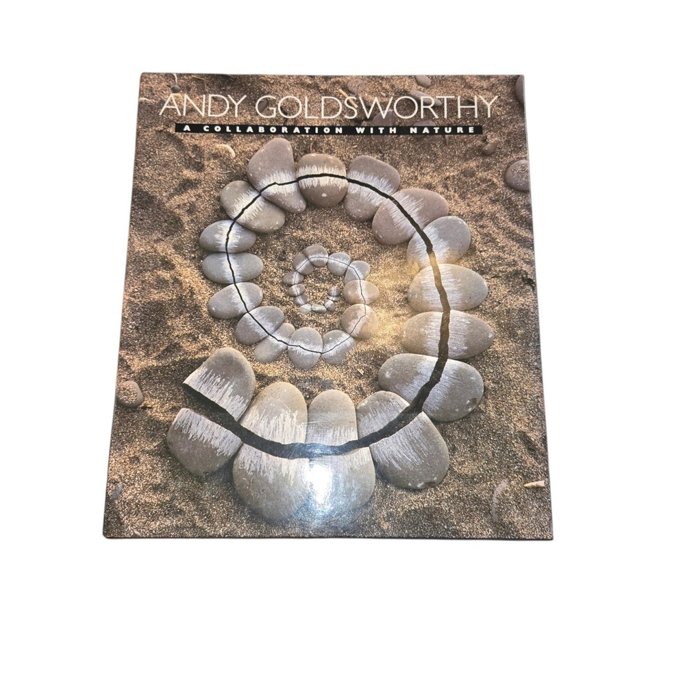 Andy Goldsworthy A Collaboration with Nature Book OS Multi Hardcover Art 1990